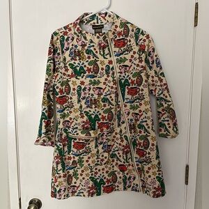 Nooworks Art Teacher Dress/Jacket in Bug Out print